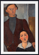 Amedeo Modigliani Wall Art Print : Jacques And Berthe Lipchitz