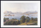 Jakob Alt Fine Art Print: View of Lake Maggiore