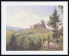 Jakob Alt Fine Art Print: The Martinsberg near Raab