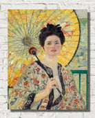 Frederick Carl Frieseke Prints, Japanese Parasol (circa 1913) from GalleryThane