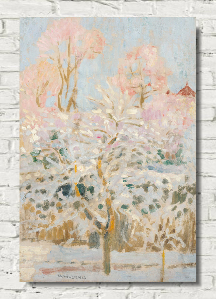 Garden under the snow (1909) by Maurice Denis
