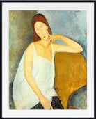 Amedeo Modigliani Wall Art Print, Jeanne Hébuterne (1919)