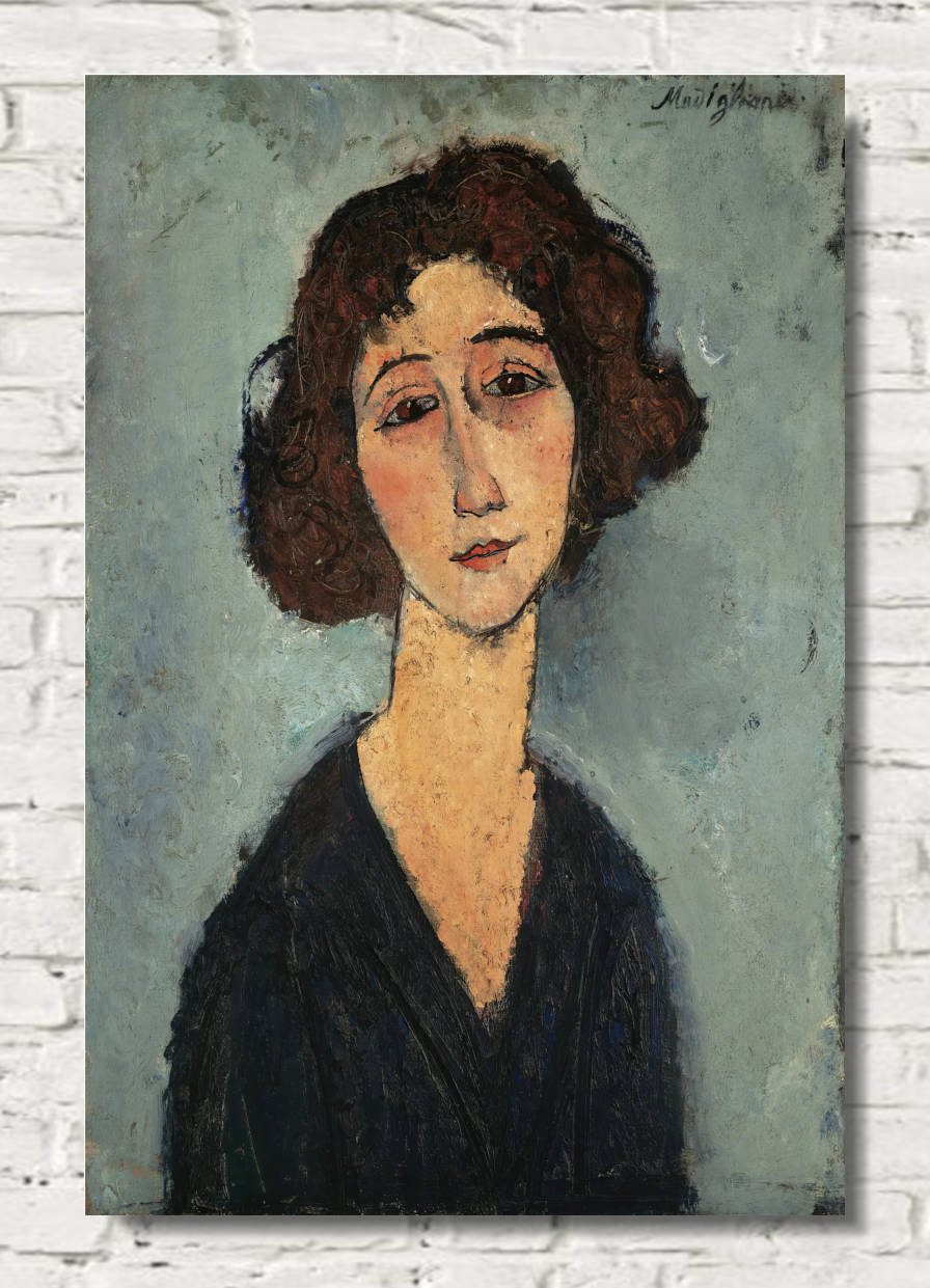 Amedeo Modigliani Wall Art Print : Jeune Femme