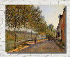 Alfred Sisley Print, June Morning in Saint-Mammès (1884)