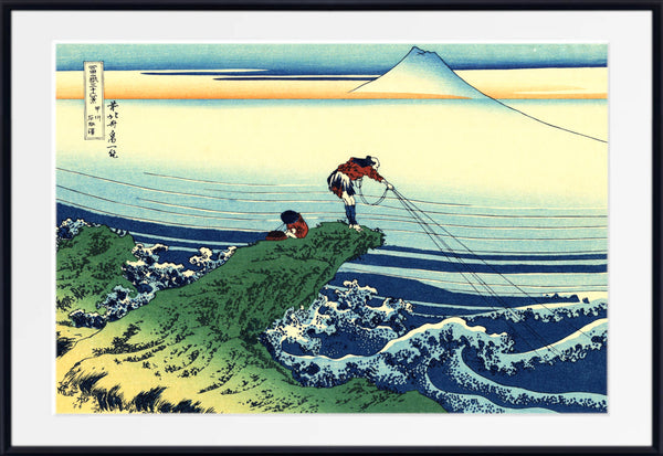 36 Views of Mount Fuji, Kajikazawa in Kai Province, Katsushika Hokusai, Japanese Print