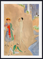 Nils Dardel Print : Conversation (1918)