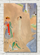 Nils Dardel Print : Conversation (1918)