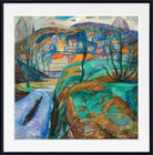 Edvard Munch Fine Art Print, Kragerø In Spring (1929)