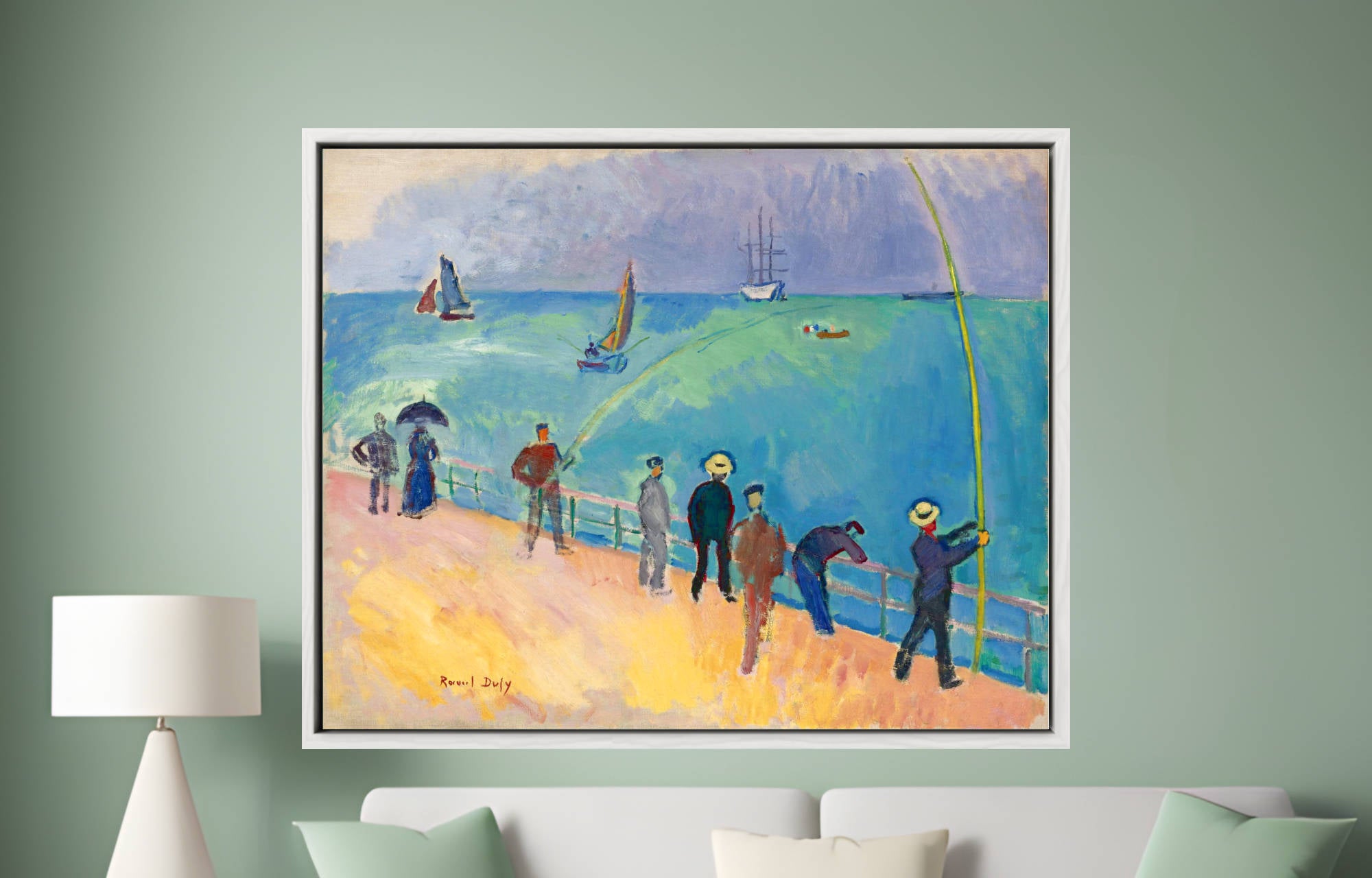 The Fishermen (1907) by Raoul Dufy