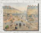 Camille Pissarro Print, L’Avenue de l’Opéra (1898)