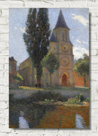 Henri Martin Print, The Church of Labastide-du-Vert, a summer morning