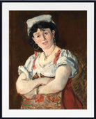 Édouard Manet Print : L'Italienne