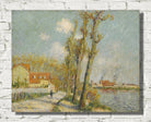 Gustave Loiseau Print, The Oise at Pontoise (1904)