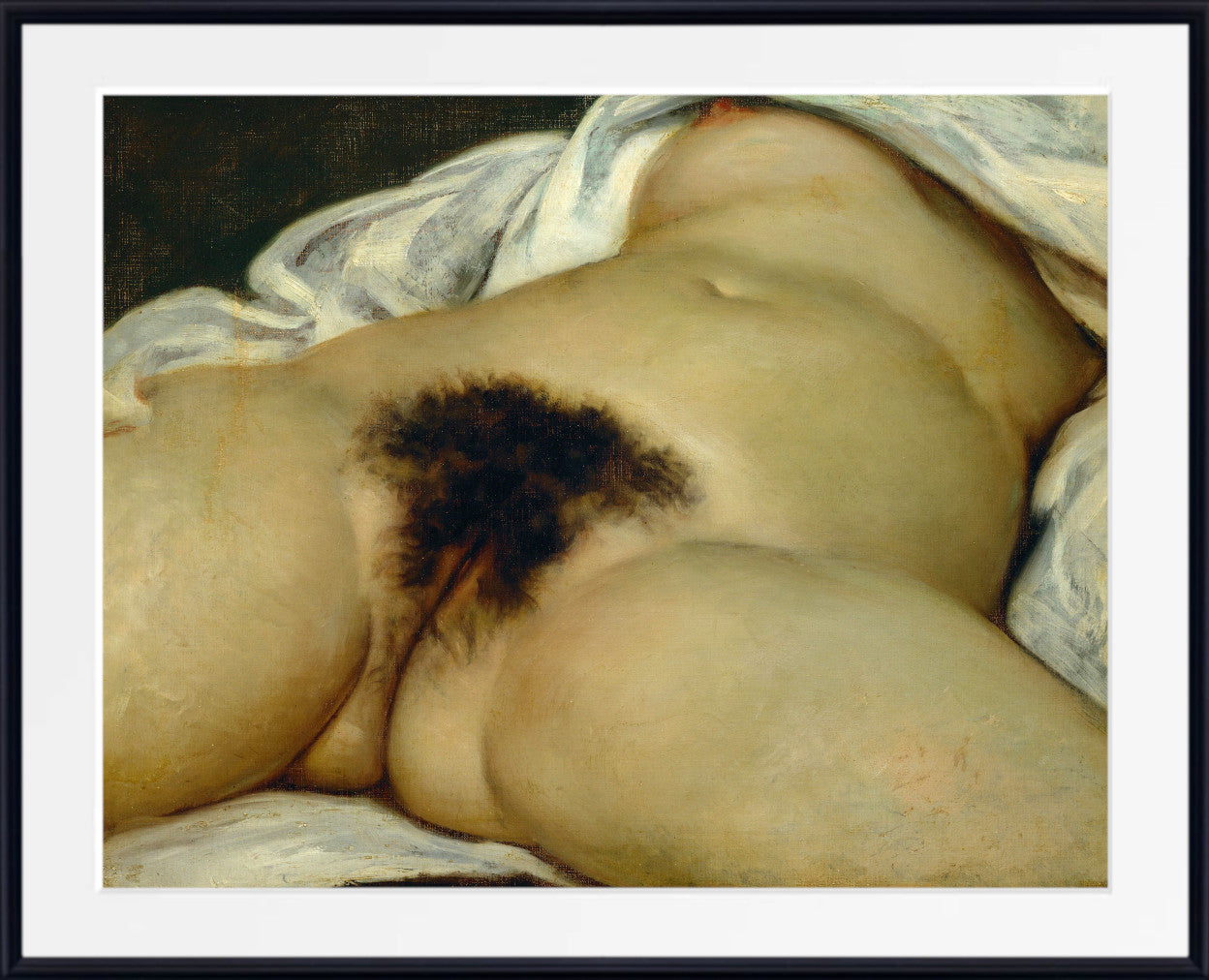 L'Origine du Monde by Gustave Courbet fine art print