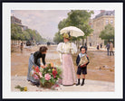 Louis Marie De Schryver Print, L’avenue des Champs-Élysées (1895)