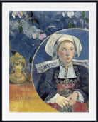 Paul Gauguin Print : La Belle Angèle (1889)