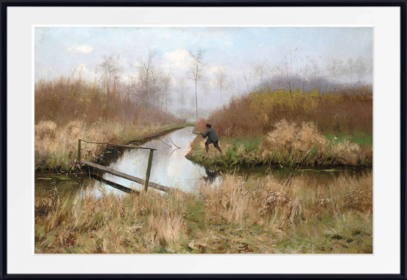 Emile Claus Print, La Chasse