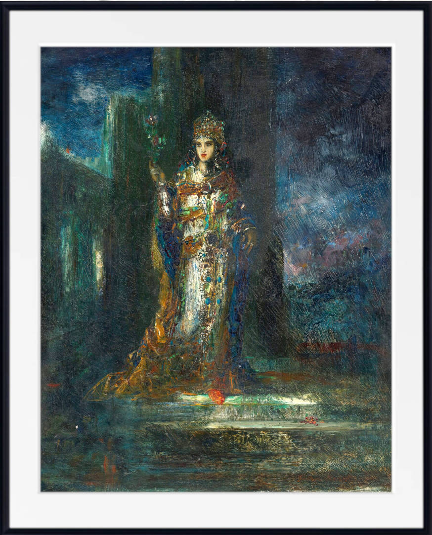 Gustave Moreau Fine Art Print, Song of Songs – GalleryThane