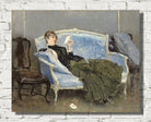 Paul-César Helleu Print, The Letter (1880)