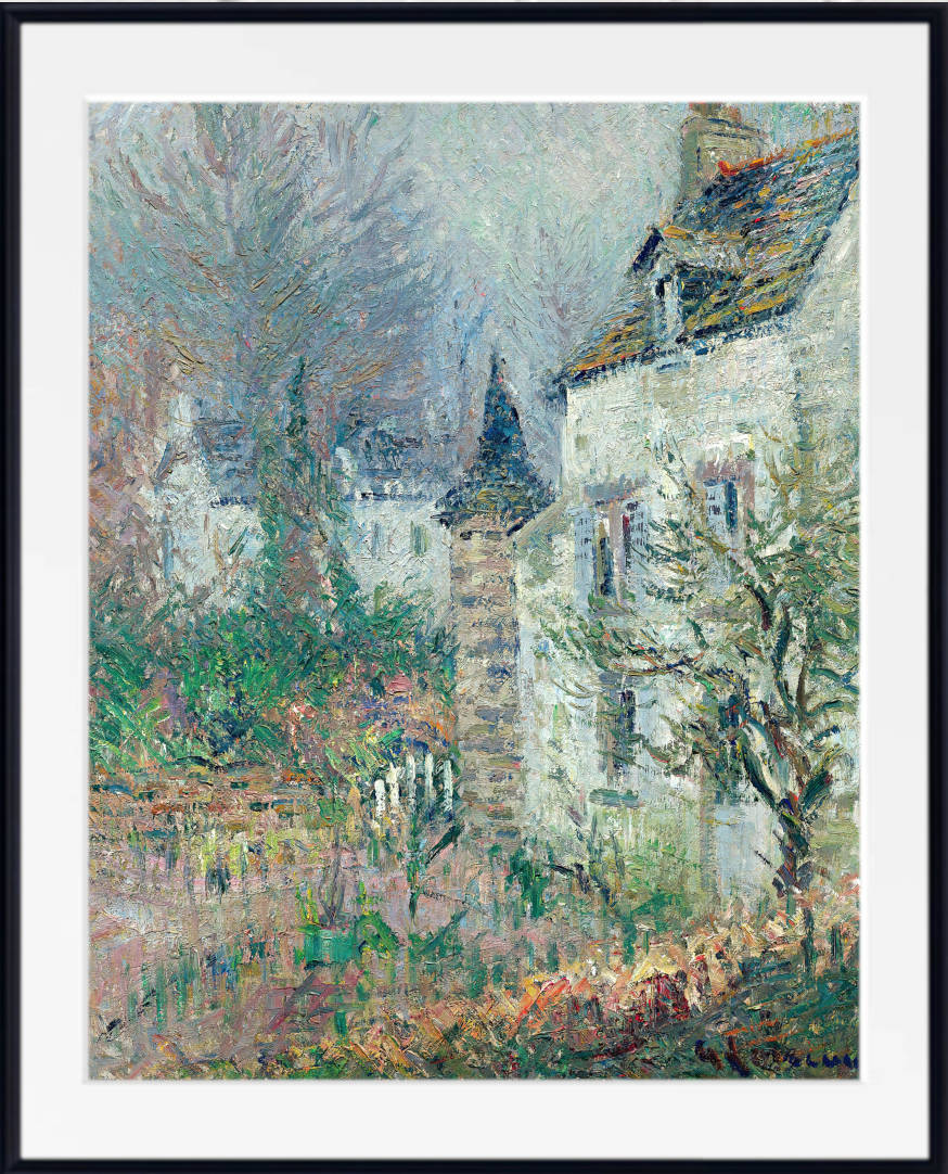 Gustave Loiseau Print, The Judge's House, Pont-Aven (1926)