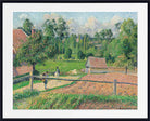 Camille Pissarro Print, La Maison Delafolie À Eragny (1885)