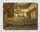 Henri Le Sidaner Print, La Maison