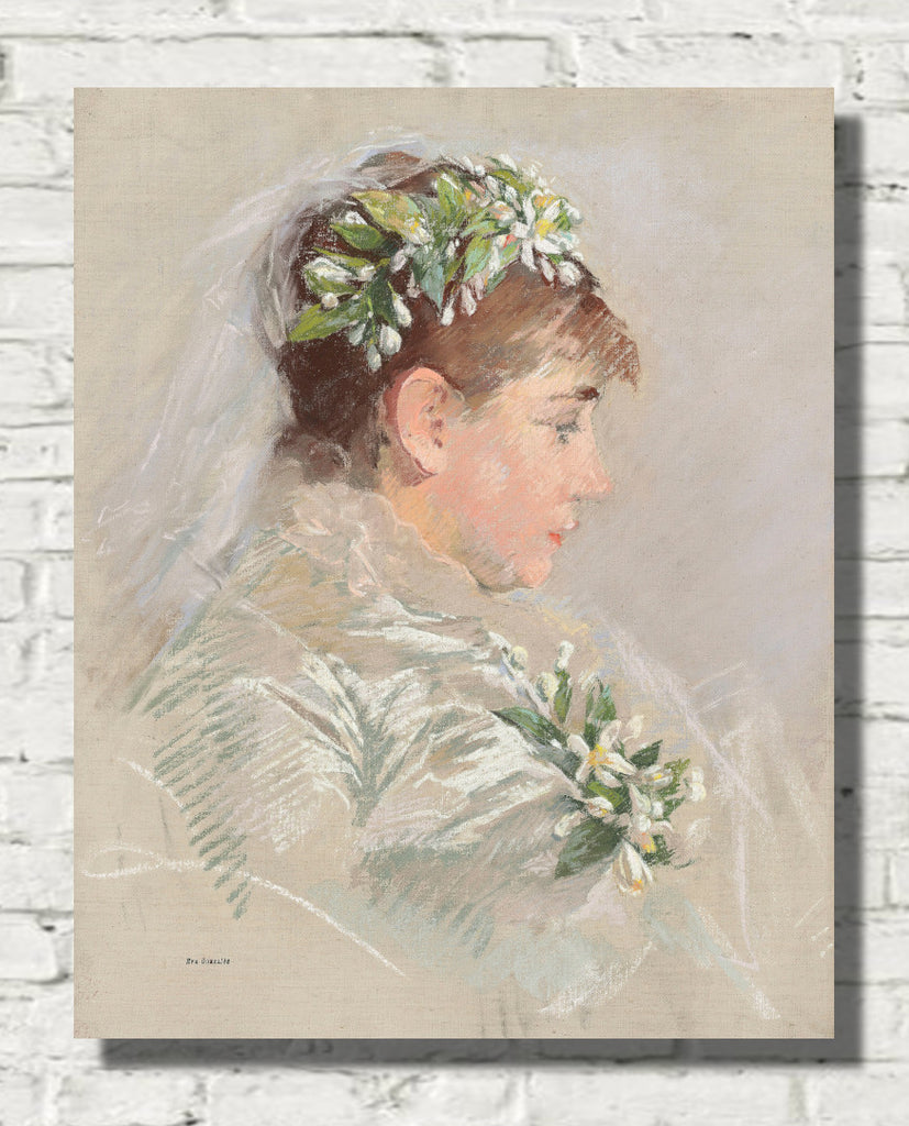 La Mariée (The Bride) (Jeanne Gonzalès), Eva Gonzales