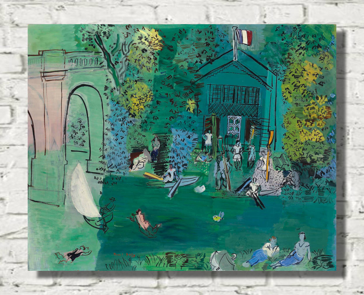 La Marne (1925) by Raoul Dufy