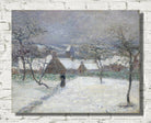 Gustave Loiseau Print, Snow in Mortain (Manche) (1894)