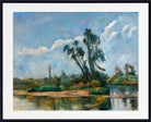 Paul Cézanne Print, La Rivière (circa 1881)