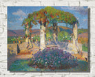 Henri Martin Print, The Arbor of the North-West Corner of Marquayrol Park (circa 1910)