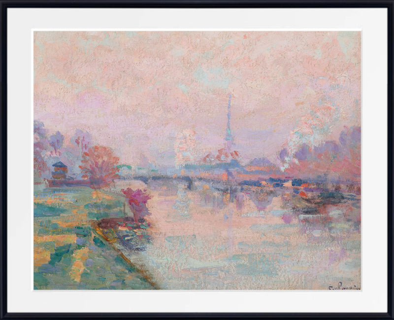 La Tour Eiffel à Paris by Armand Guillaumin framed print