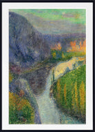 Henri Martin Print, The Lot Valley, Near Saint-Cirq Lapopie