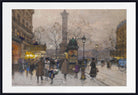 Eugène Galien-Laloue Fine Art Print : Paris, La Bastille