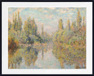 Claude Monet Fine Art Print, La Seine à Vétheuil