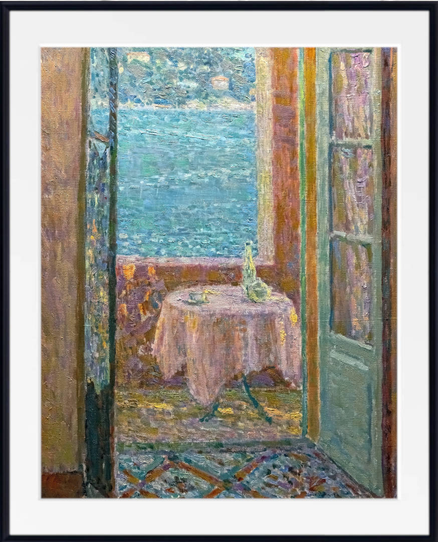 Henri Le Sidaner Fine Art Print, La Table de la mer