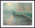 Henri Le Sidaner Fine Art Print, La Balustrade