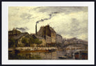 Frank Myers Boggs Print, The old Tournelle bridge