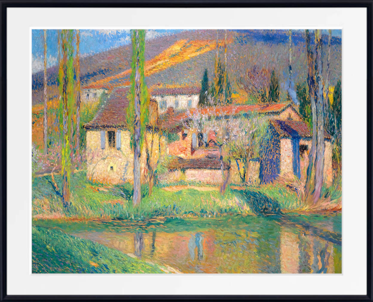 Henri Martin Print, Labastide-Du-Vert (circa 1920)