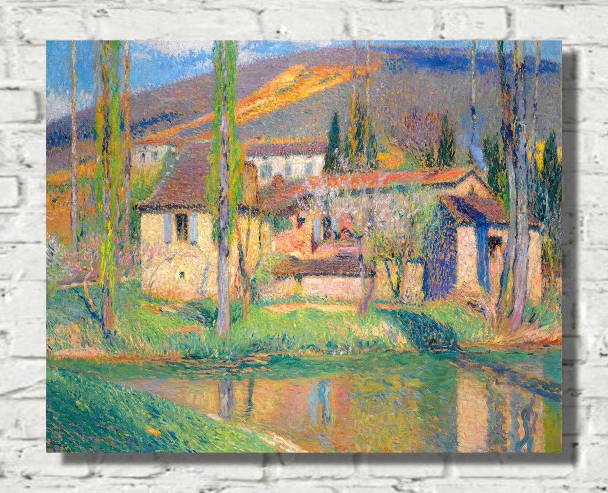 Henri Martin Print, Labastide-Du-Vert (circa 1920)