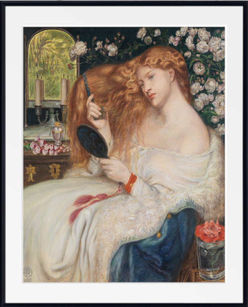 Lady Lilith (1867), Dante Gabriel Rossetti 