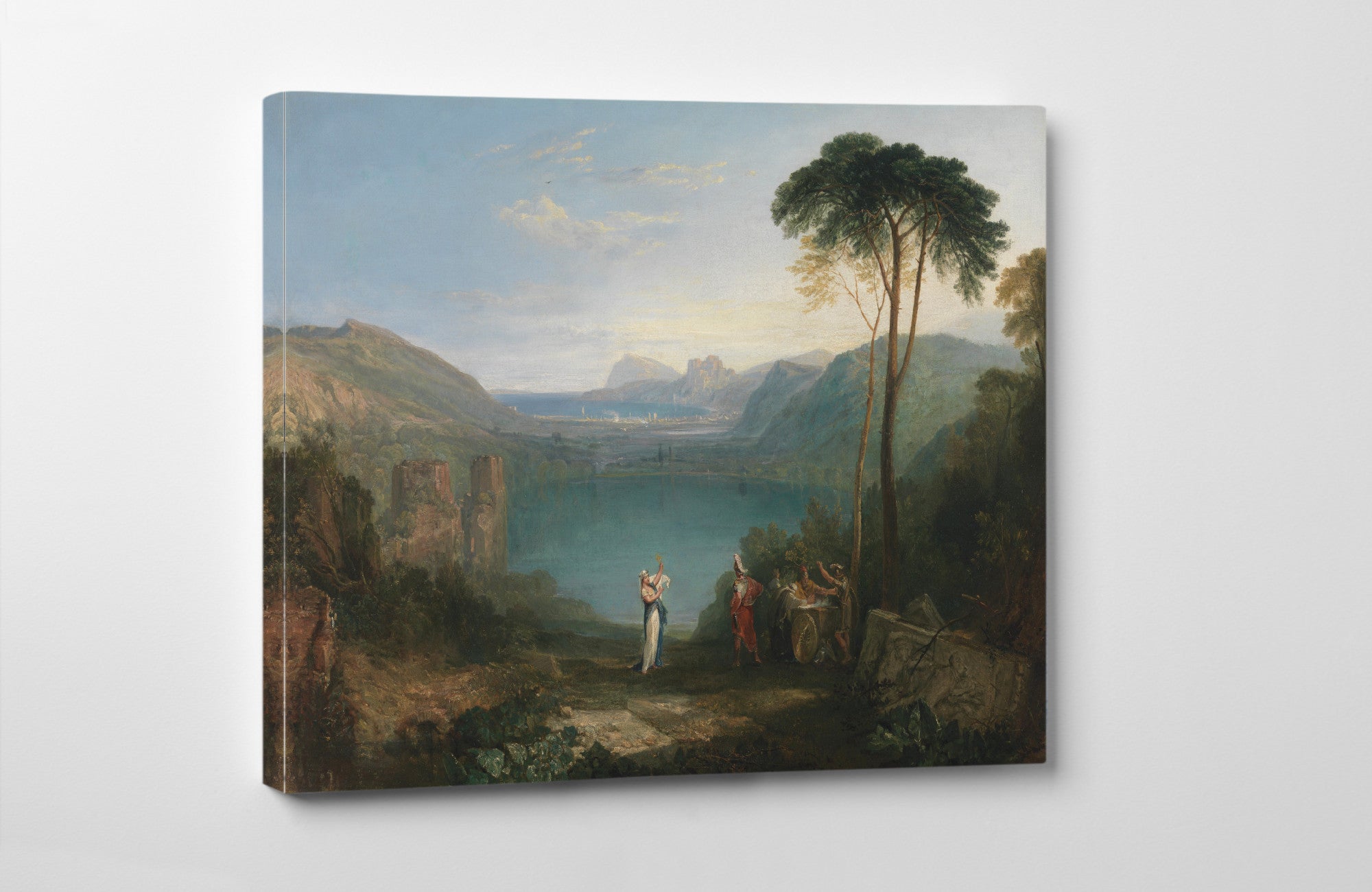 Lake Avernus Aeneid and the Cumaean Sibyl by William Turner