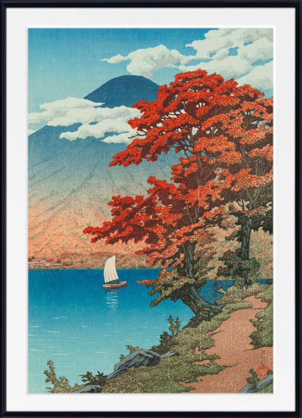 Lake Chuzenji at Nikko, Hasui Kawase, Japanese Art Print