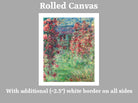 Claude Monet – La maison dans les roses (1925) Prints