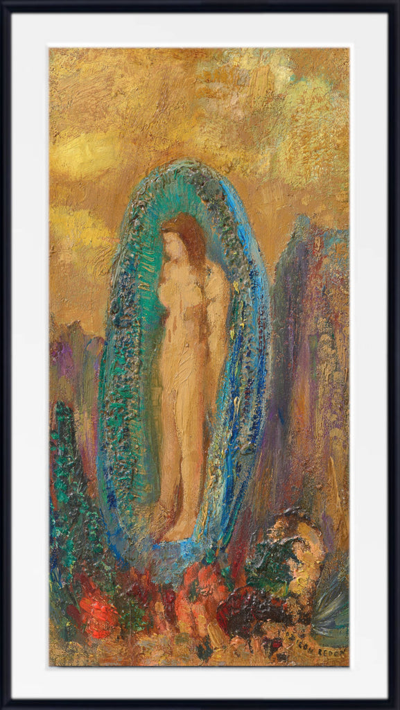The birth of Venus or Auric Egg by Odilon Redon