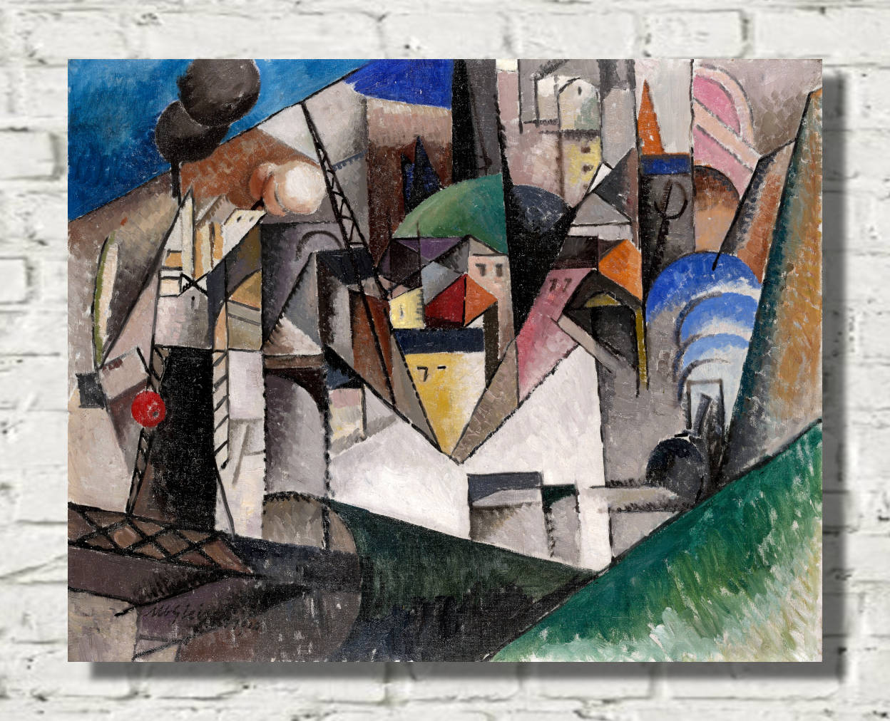 Albert Gleizes Print, Landscape (1914)