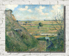 Camille Pissarro Print, Landscape, Bazincourt (1881)