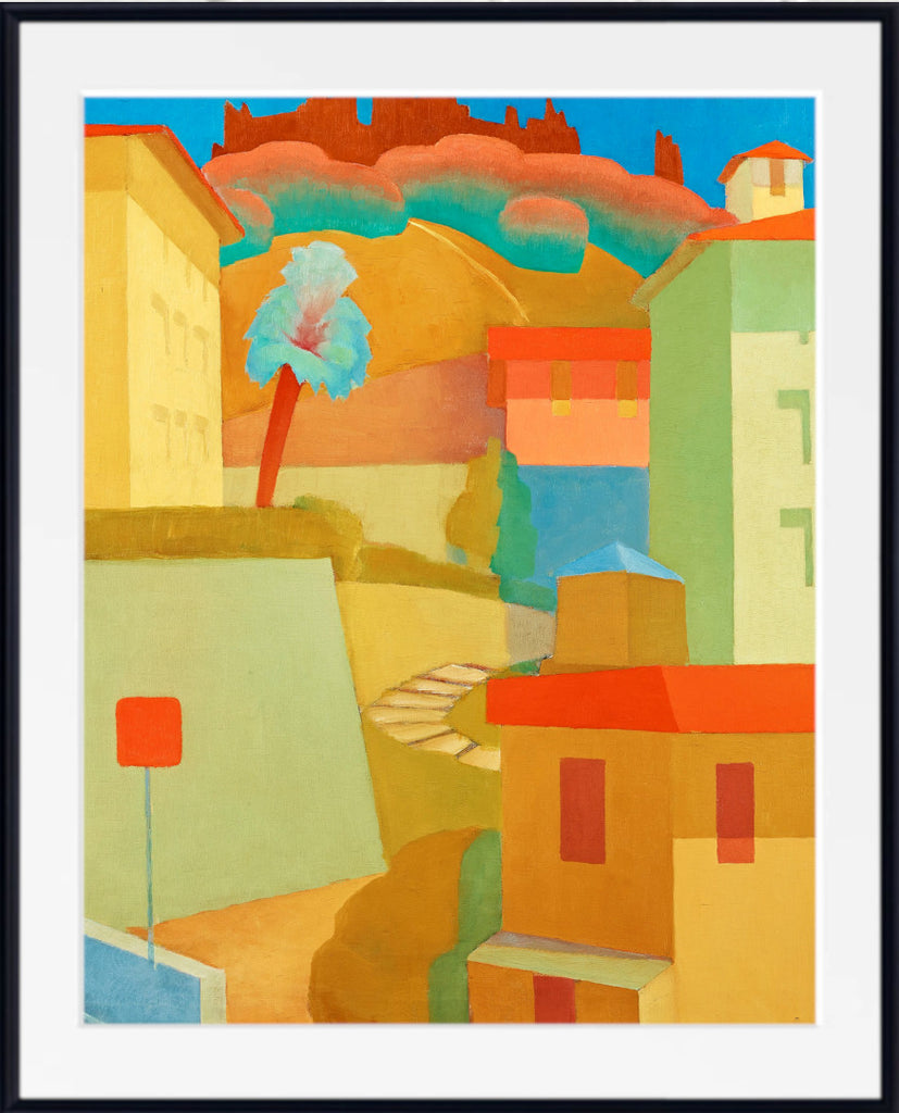 Landscape, Menton (1926) by Torsten Jovinge