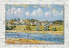 Frederick Childe Hassam Print : Landscape at Newfields, New Hampshire (1909)