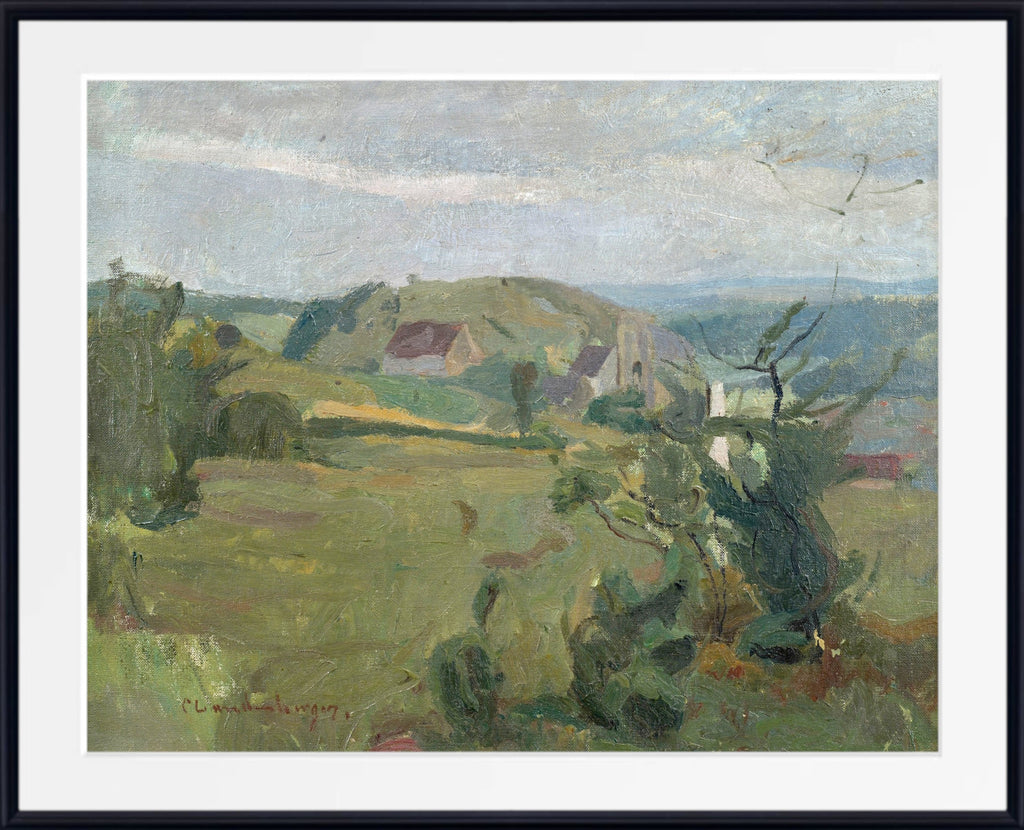 Landscape at the Rechtenstein (1921) by Christian Landenberger